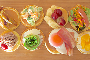 【イメージ写真】オープンパンケーキ