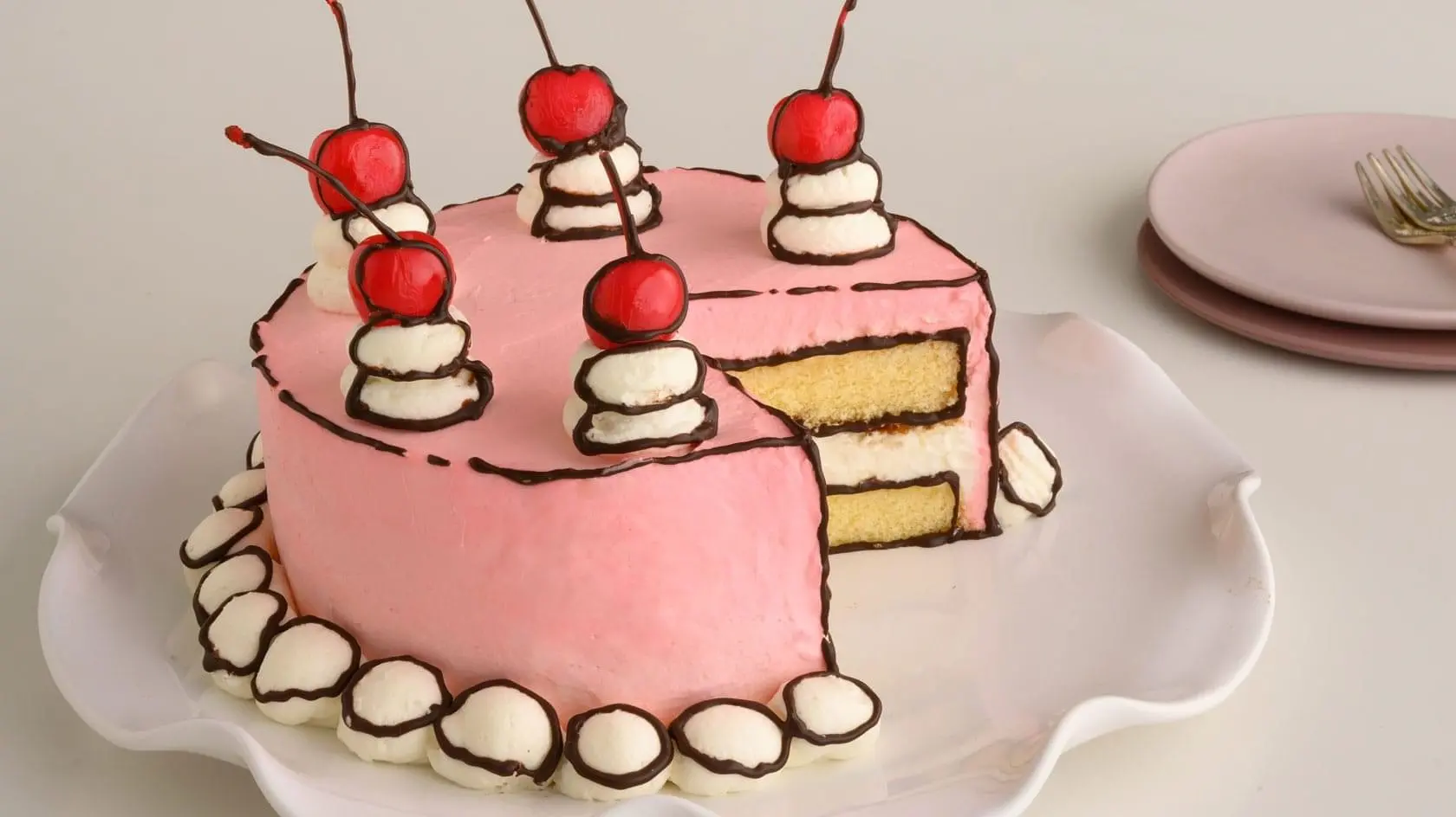 2Dケーキ