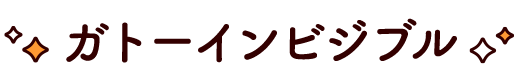 ガトーインビジブル