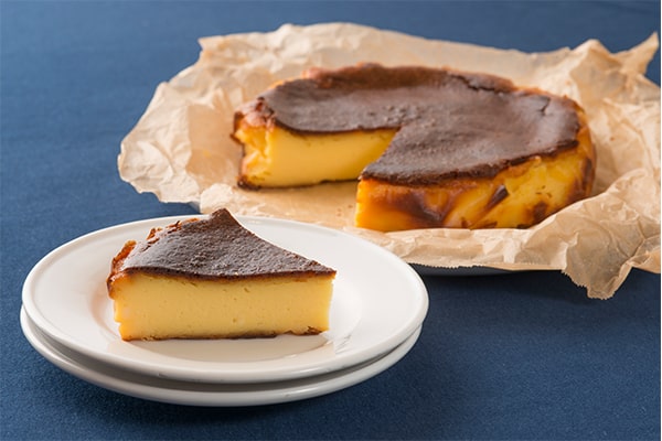 【イメージ写真】バスクチーズケーキ